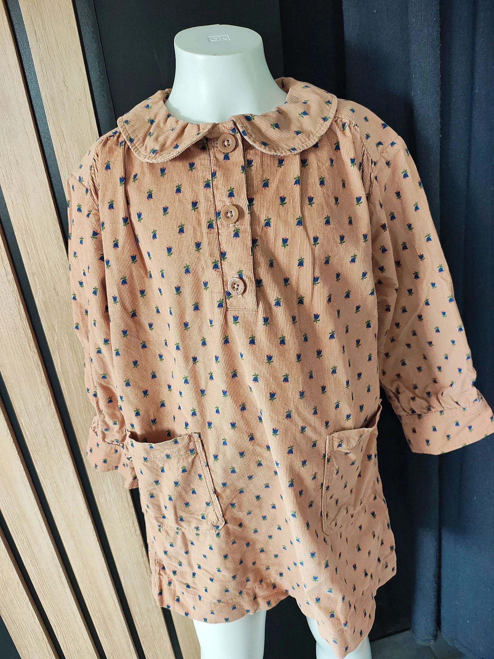 6 ans robe côtelée petit bateau 